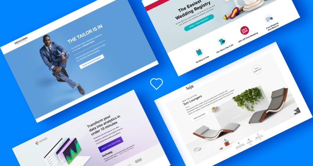 landing page